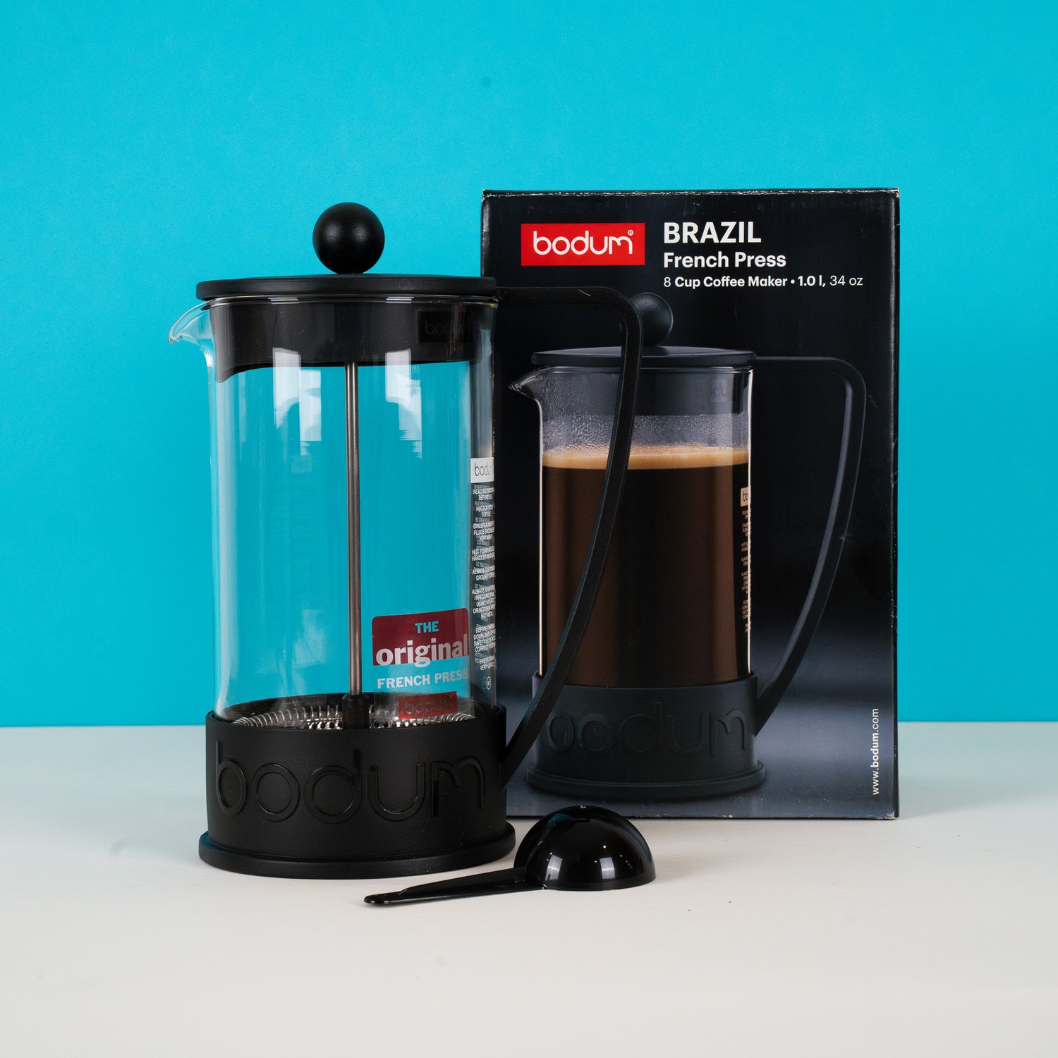 Bodum Brazil 8 Cup French Press 1L - Climpson & Sons