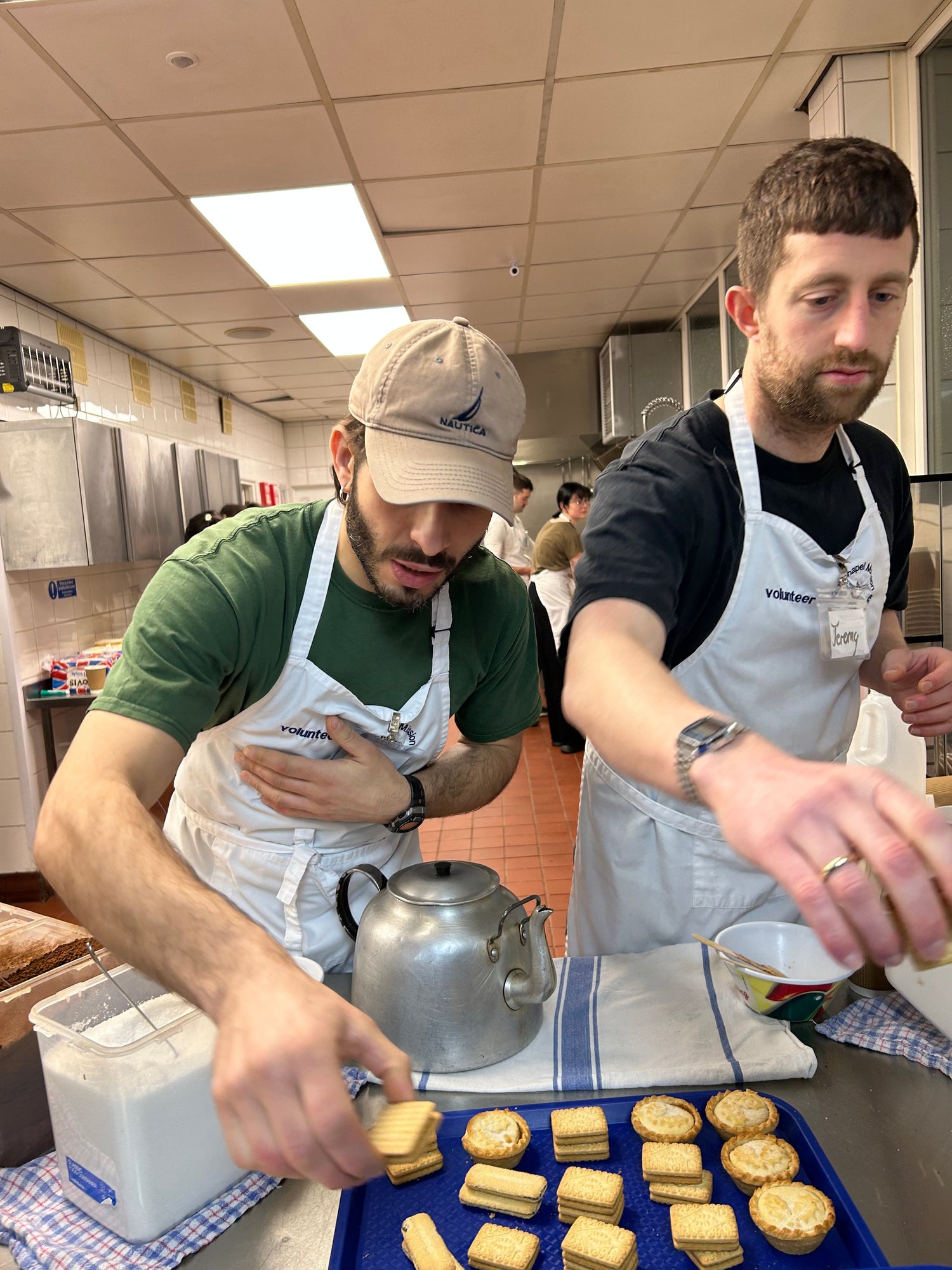 Climpsons Volunteers at Whitechapel Mission