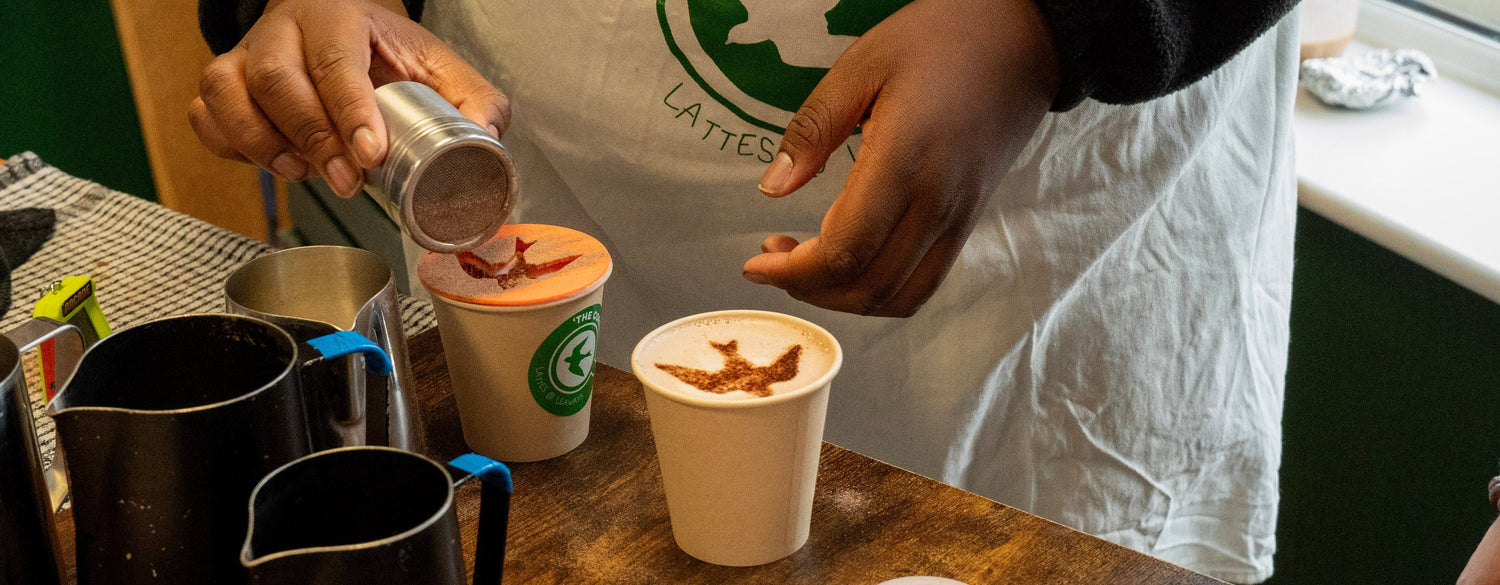 Coffee skills for schools, a partnership with Leaways School