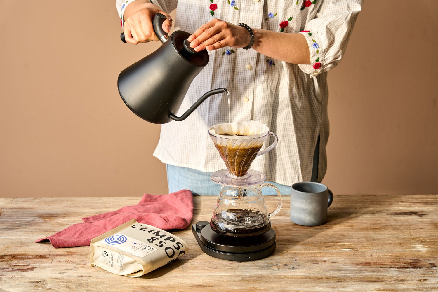 Kettle brewing V60
