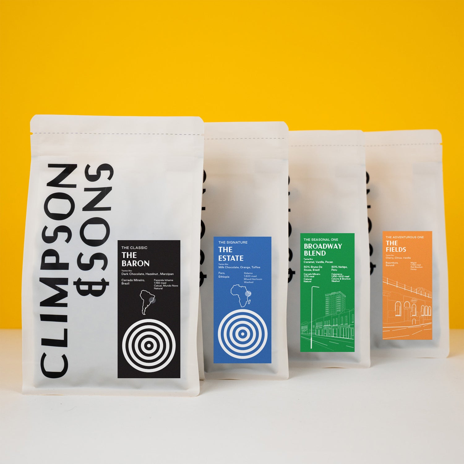 Sampler Pack: Espresso and Blends - Climpson & Sons