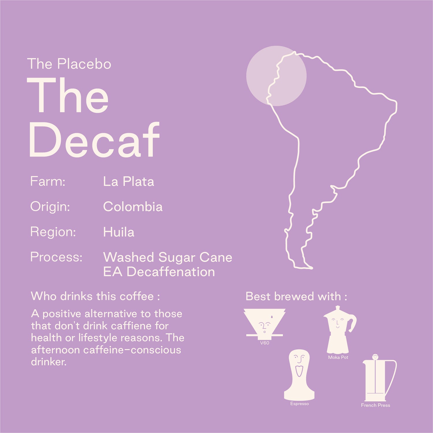 The Decaf: La Plata, Colombia