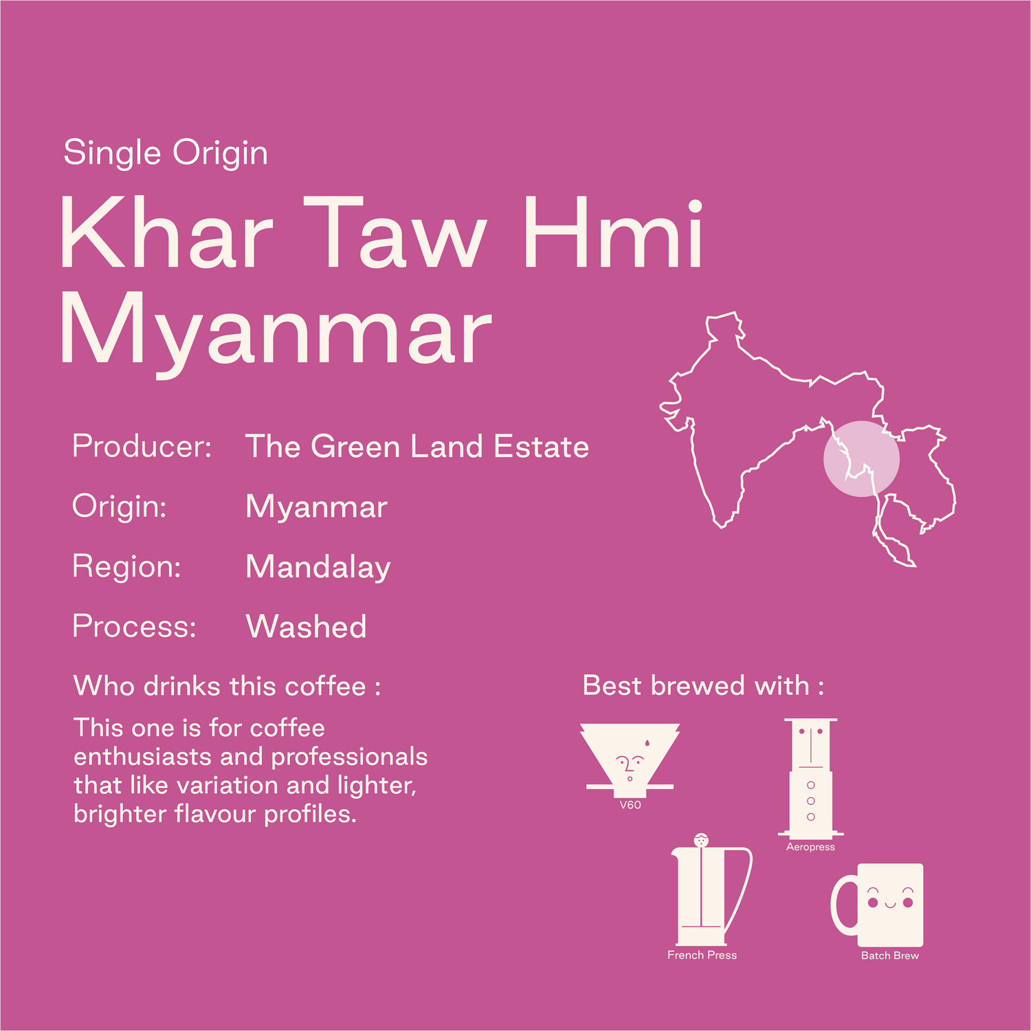 Khar Taw Hmi, Myanmar