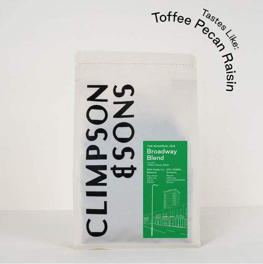 Broadway Blend: Myanmar & Honduras - Climpson & Sons