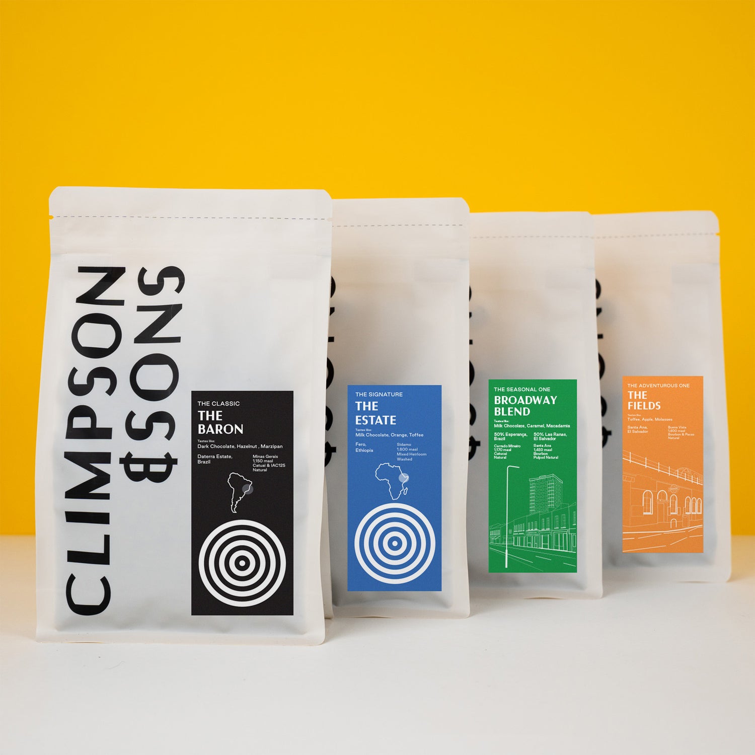 Sampler Pack: Espresso and Blends - Climpson & Sons