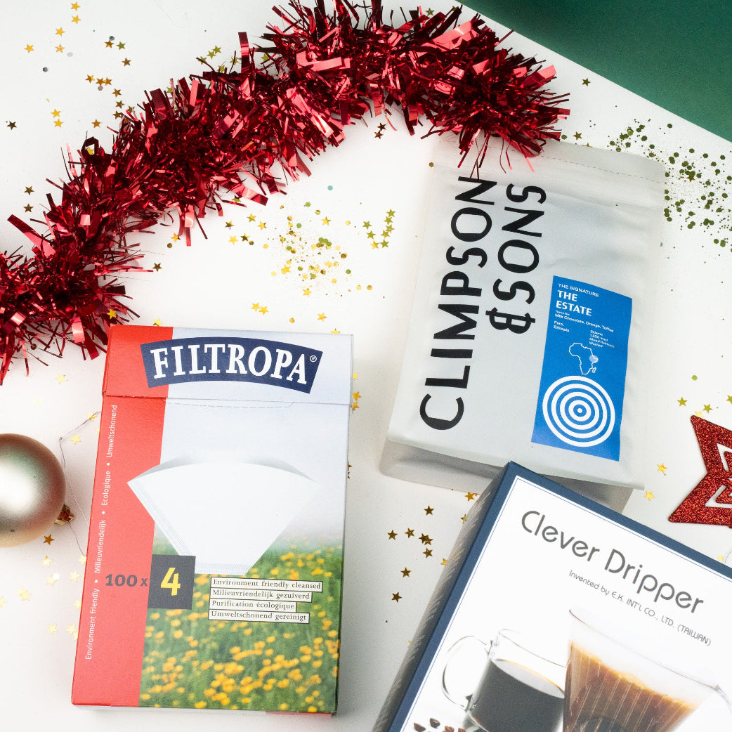 Festive clever dripper set 