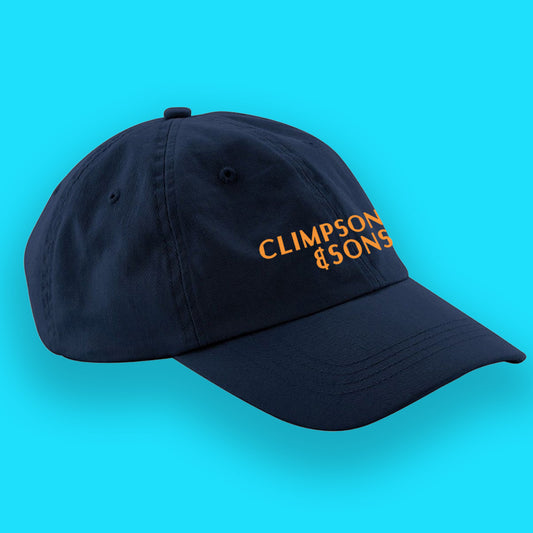 Climpson & Sons Cap, Orange Logo