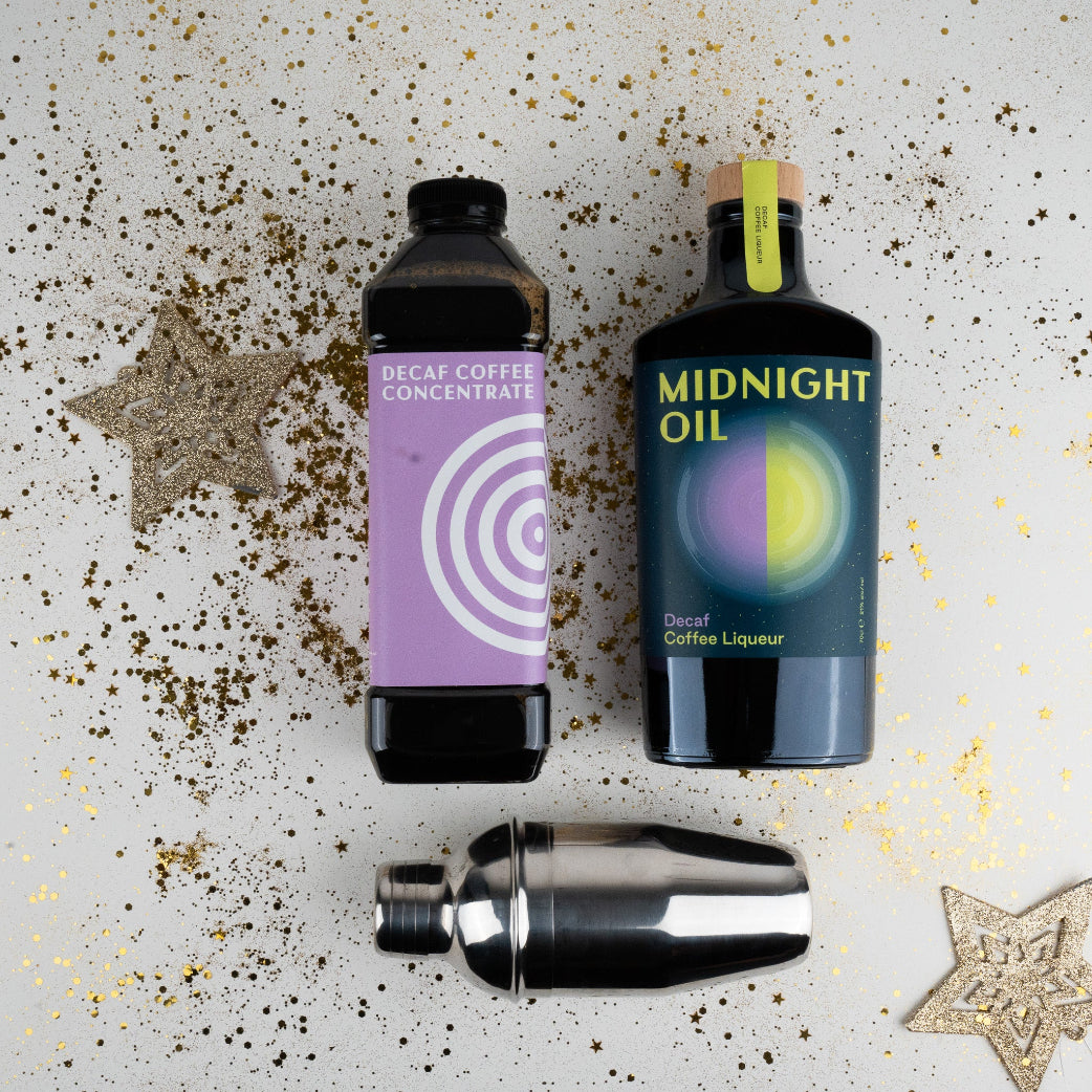 Festive Decaf coffee liqueur set