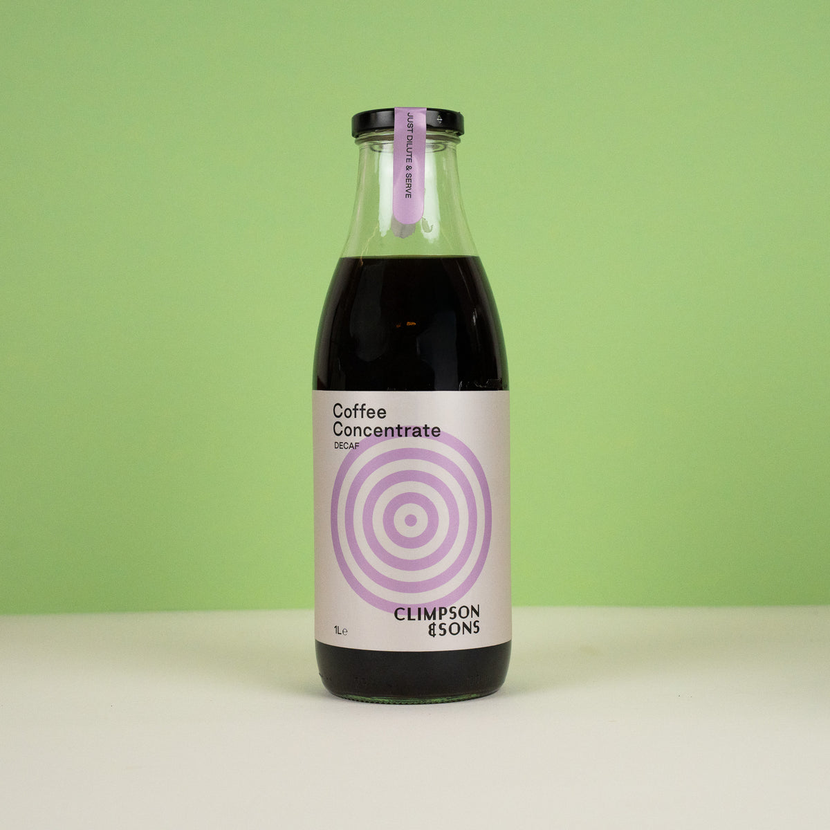 Decaf Coffee Concentrate 1L - Climpson & Sons