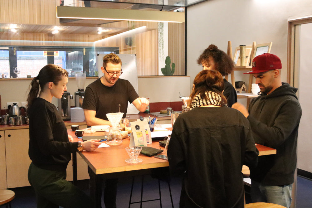 coffee tasting meeting