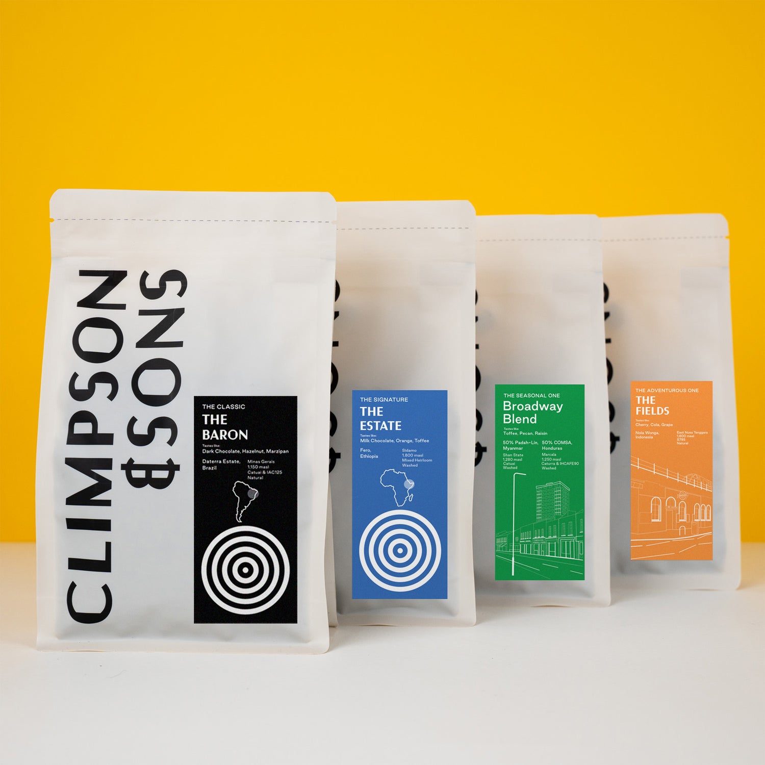 Sampler Pack: Espresso and Blends - Climpson & Sons
