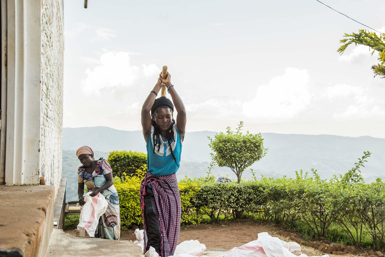 Musasa Ruli, Rwanda coffee farm in Africa