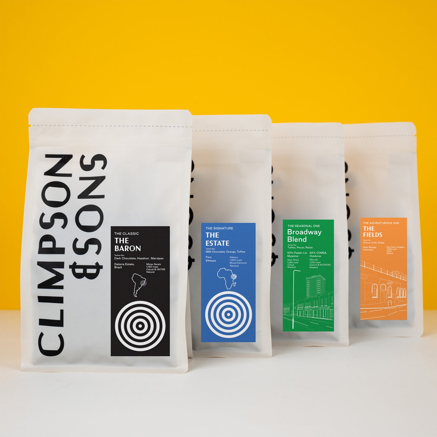 Sampler Pack: Espresso and Blends - Climpson & Sons