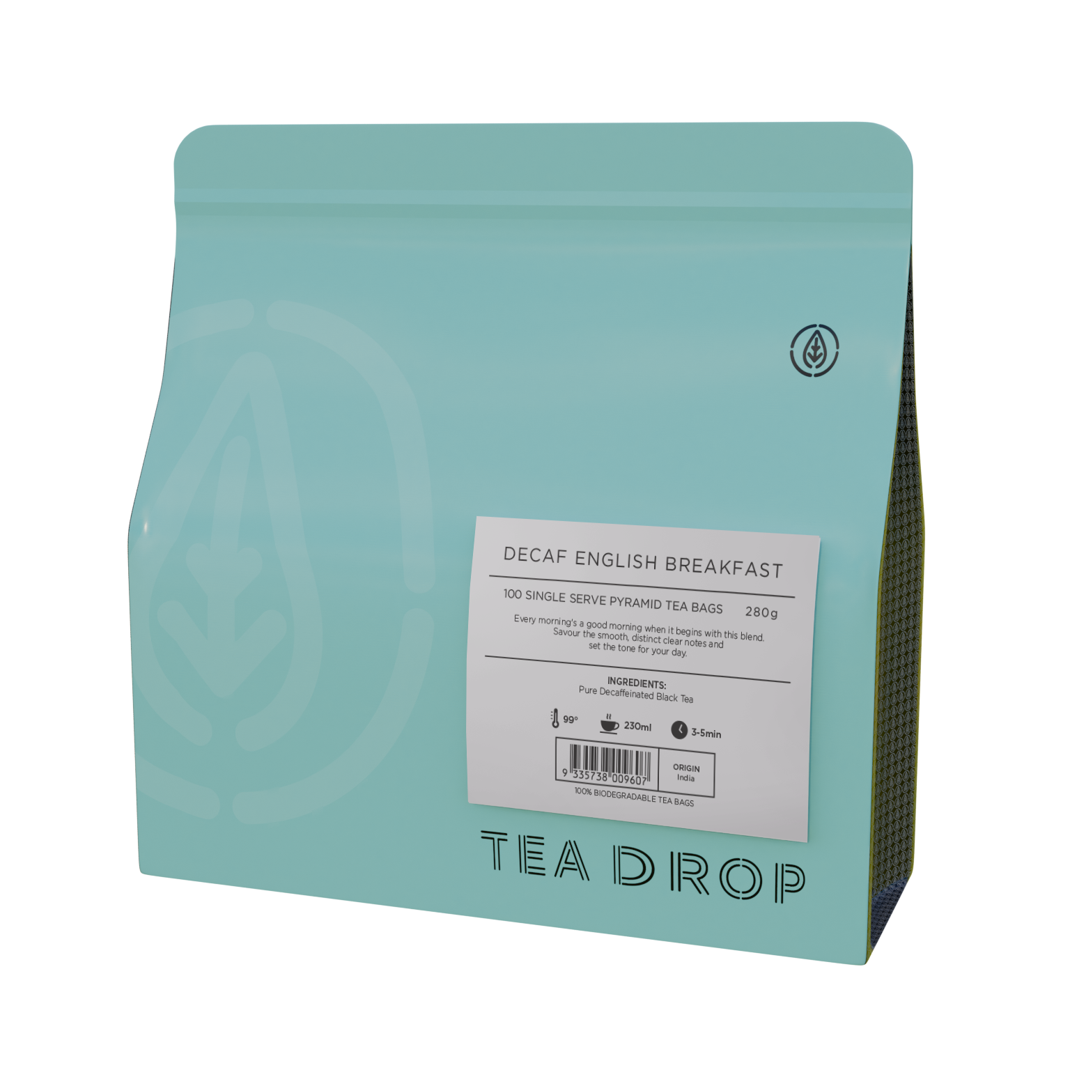 Tea Drop Tea: Decaf English Breakfast