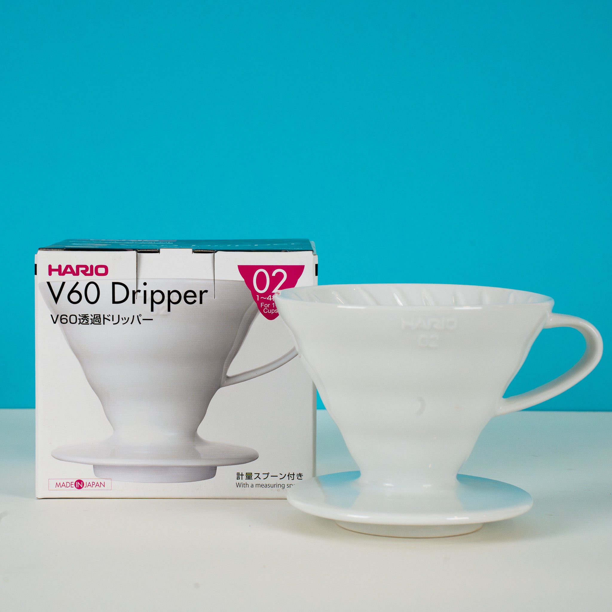 Hario V60 Dripper 02, Ceramic | Climpson & Sons