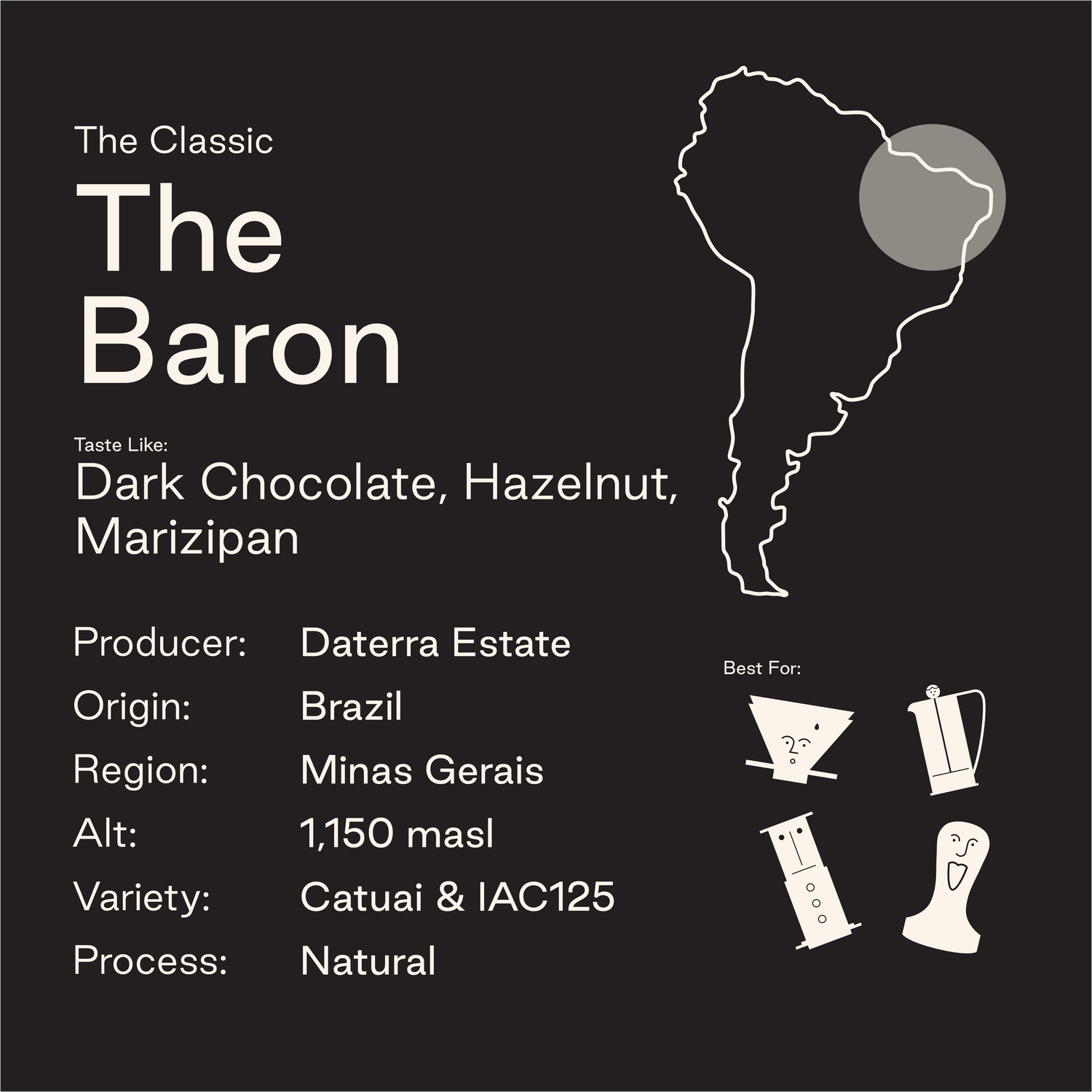 The Baron: Daterra Estate, Brazil - Climpson & Sons