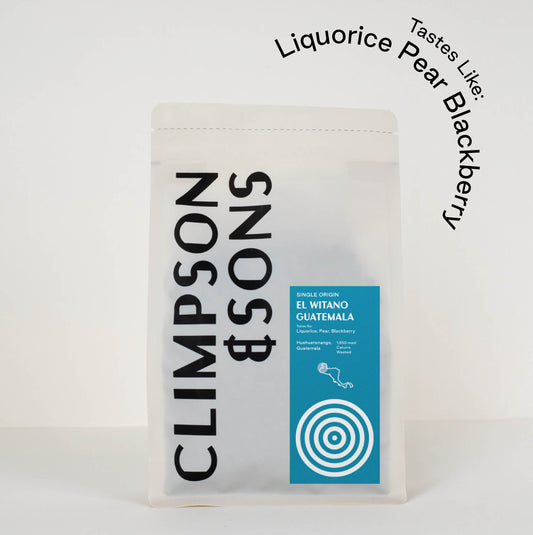Coffee bag with Guatemala coffee