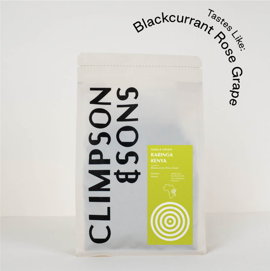 Single Origin Kenya coffee bag