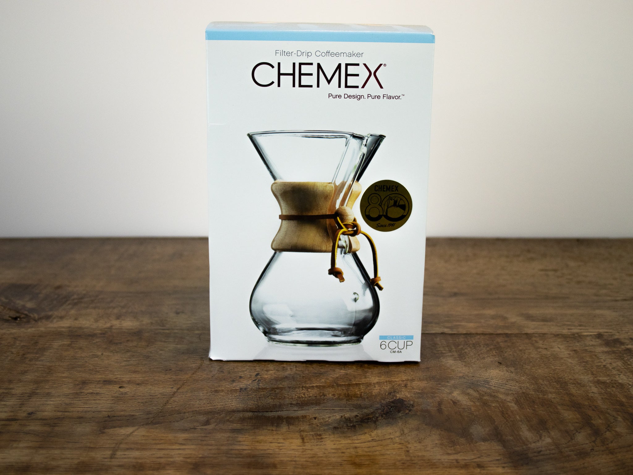 Chemex filter store drip coffee maker