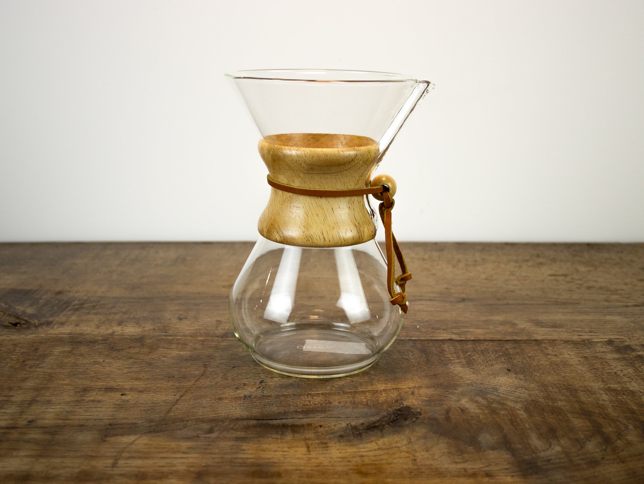 Chemex 6 Cup Wooden Neck Climpson Sons