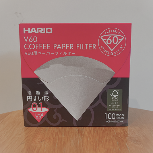 Hario 01 Cup V60 Filter Papers